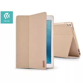   Apple iPad Pro 10.5/iPad Air (2019) tablet tok (Smart Case) on/off funkcióval - Devia Flax Flip - arany