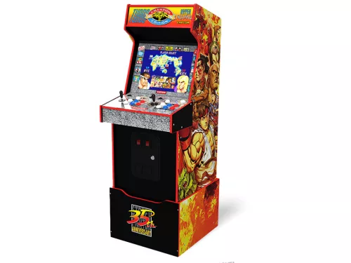 ARCADE1UP STF-A-202110 Street Fighter Legacy 14-in-1 Wi-Fi-képes álló játékkonzol