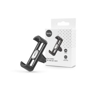 Setty 33412 autós tartó szellőzőrácsba - fekete