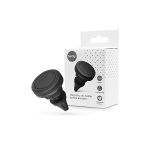 Setty 28304 autós tartó szellőzőrácsba - fekete