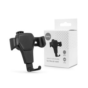 Setty GUS-01 autós tartó szellőzőrácsba - fekete