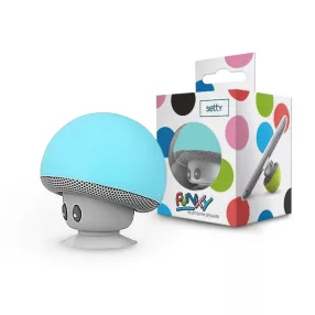   Setty vezeték nélküli bluetooth hangszóró - Setty Funky Bluetooth Speaker - kék