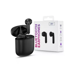   Setty TWS Bluetooth sztereó headset v5.0 + töltőtok - Setty True Wireless       Earphones with Charging Case - fekete