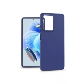   Haffner Matt szilikon tok - Xiaomi Redmi Note 12 Pro 5G/Poco X5 Pro 5G - kék
