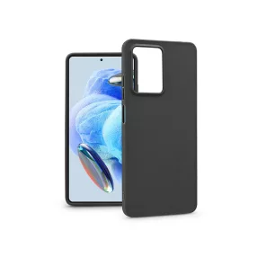   Haffner Matt szilikon tok - Xiaomi Redmi Note 12 Pro 5G/Poco X5 Pro 5G - fekete