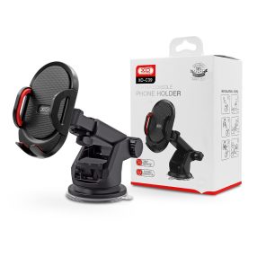   XO műszerfalra / szélvédőre helyezhető autós tartó - XO C39 Phone Holder -      fekete