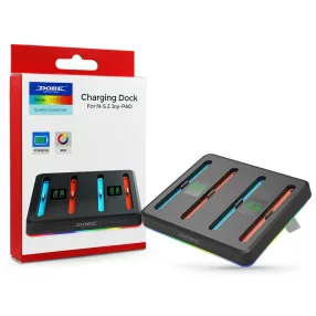   DOBE TNS-3160 Nintendo Switch 2 Joy-Con fekete RGB kontroller töltő állomás