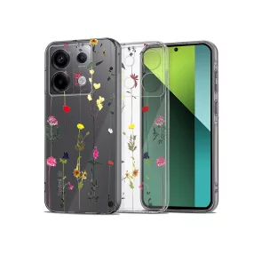   Tech-Protect FlexAir+ szilikon tok - Xiaomi Redmi Note 13 Pro 5G/Poco X6 5G - garden floral
