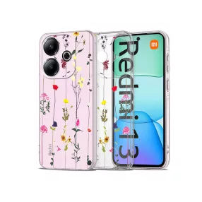   Tech-Protect FlexAir+ szilikon tok - Xiaomi Redmi Note 13 5G - garden floral