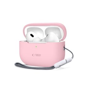   Tech-Protect szilikon tok AirPods Pro 1/2 fülhallgatóhoz - pink
