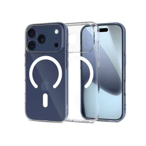   Tech-Protect FlexAir MagSafe szilikon tok - Apple iPhone 17 Pro - átlátszó