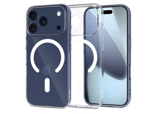 Tech-Protect FlexAir MagSafe szilikon tok - Apple iPhone 17 Pro - átlátszó
