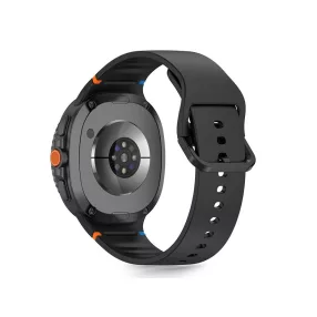   Tech-Protect - Samsung Galaxy Watch 8 / Classic szilikon szíj (40/44/46 mm) - fekete