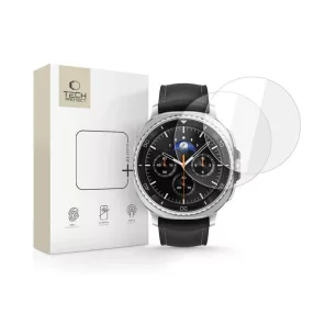   Tech-Protect Glass Fit+ üvegfólia - Samsung Galaxy Watch 8 (46mm) - 2 db/cs - átlátszó