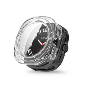   Tech-Protect DEFENSE védőtok edzett üveggel - Samsung Galaxy Watch Ultra 2024/2025 (47mm) - átlátszó