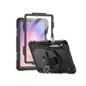   Tech-Protect Solid ütésálló tok Galaxy Tab S11 11,0" X730/X736B kijelzővédővel - fekete - ECO