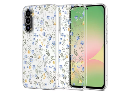 Tech-Protect FlexAir szilikon tok - Samsung SM-A566 Galaxy A56 5G - Spring Flowers