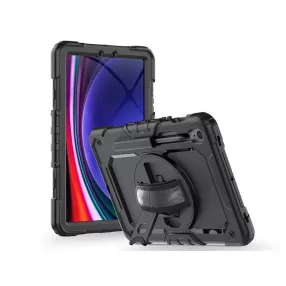   Tech-Protect Solid ütésálló tok Galaxy Tab S9 FE/S10 FE/S10 LITE 10.9 kijelzővédővel - fekete - ECO