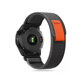   Tech-Protect Nylon Garmin Fenix 3/5X/3HR/5X Plus/6X/6X Pro/7X szíj - fekete