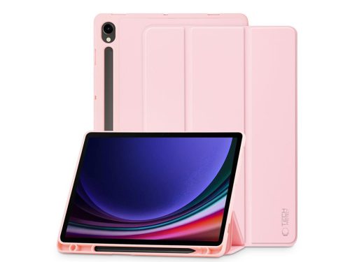 Tech-Protect tablet tok (Smart Case Pen) - Samsung Galaxy Tab S9 11/S9 FE/S10 FE 10.9 - pink - ECO