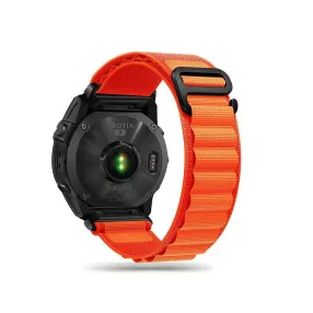   Tech-Protect Nylon Pro - Garmin Fenix 3/5X/3HR/5X Plus/6X/6X Pro/7X nylon szíj - narancs
