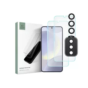   Tech-Protect Supreme Set - Samsung SM-S921 Galaxy S24 üvegfólia+hátsó kameravédő üveg - átlátszó