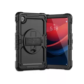   Tech-Protect Solid ütésálló tok - Lenovo TB-330 Tab M11/K11E 11.0 kijelzővédővel - fekete - ECO
