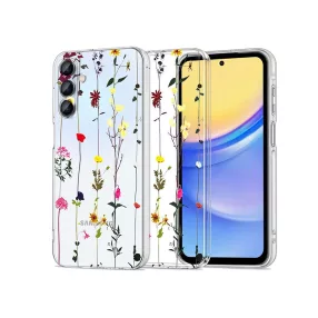  Tech-Protect FlexAir+ szilikon tok - Samsung SM-A556 Galaxy A55 - garden floral