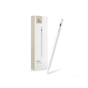   Tech-Protect Digital Magnetic Stylus Pen aktív toll rajzhoz, jegyzethez - Apple iPad-hez - fehér