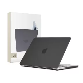   Tech-Protect Smartshell - Macbook Pro 14 M1/M2/M3/M4 2021-2024 műanyag védőborítás - matt fekete