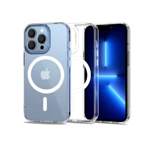   Tech-Protect Magmat Magsafe szilikon tok - Apple iPhone 13 Pro - átlátszó