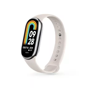   Tech-Protect IconBand - Xiaomi Smart Band 8/9/NFC szilikon szíj - bézs