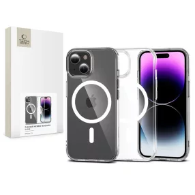   Tech-Protect FlexAir Hybrid MagSafe szilikon tok - Apple iPhone 15 - átlátszó