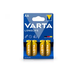 VARTA Longlife Alkaline AA ceruza elem - 4 db/cs