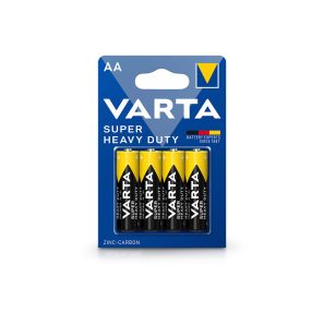 VARTA Super Heavy Duty Zinc-Carbon AA ceruza elem - 4 db/cs