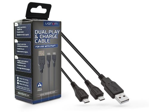 Venom VS2794 Dual Play & Charge 3 méter Micro-USB töltőkábel