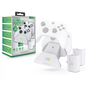   Venom VS2871 Xbox Series S/X & One fehér dupla töltőállomás+ 2db akkumulátor