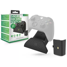   Venom VS2880 Xbox Series S/X & One fekete töltőállomás + 1 db akkumulátor
