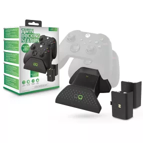   Venom VS2881 Xbox Series S/X & One fekete dupla töltőállomás + 2 db akkumulátor