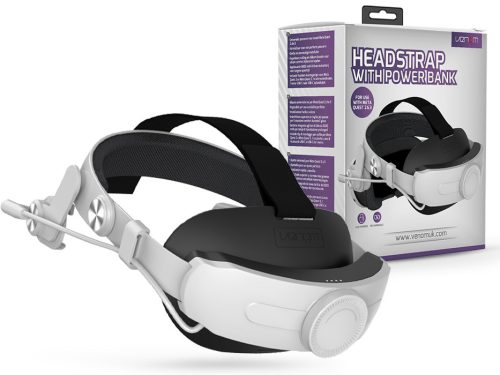 Venom VS4209 Meta Quest 2 & 3 univerzális headset pánt és 5000 mAh akkumulátor csomag