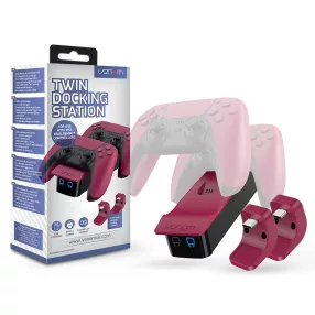   Venom VS5010 PS5 piros "Cosmic Red" dupla töltőállomás