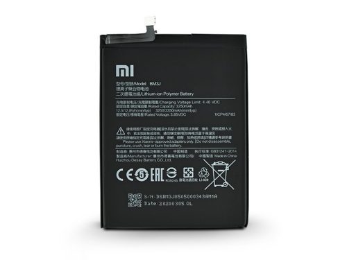 Xiaomi Mi 8 Lite gyári akkumulátor - Li-ion 3350 mAh - BM3J (ECO csomagolás)