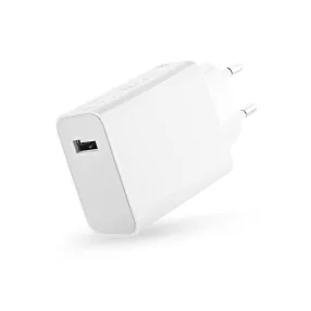   Xiaomi gyári USB hálózati töltő adapter - 15W - MDY-11-EZ - QC 3.0 - fehér (ECO csomagolás)
