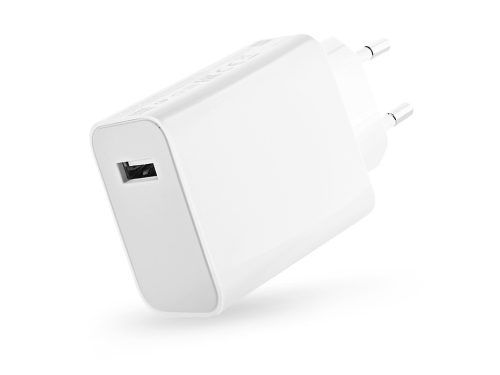 Xiaomi gyári USB hálózati töltő adapter - 15W - MDY-11-EZ - QC 3.0 - fehér (ECO csomagolás)