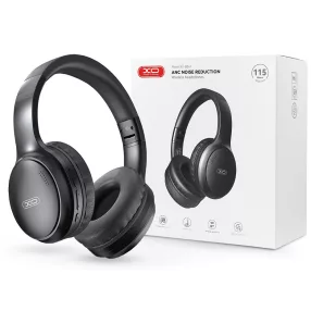   XO BE41 ANC Noise Reduction Bluetooth sztereó fejhallgató mikrofonnal - fekete