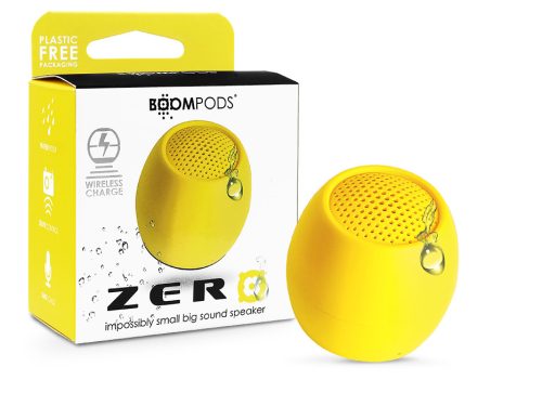 Boompods vezeték nélküli bluetooth hangszóró - Boompods Zero Speaker - sárga